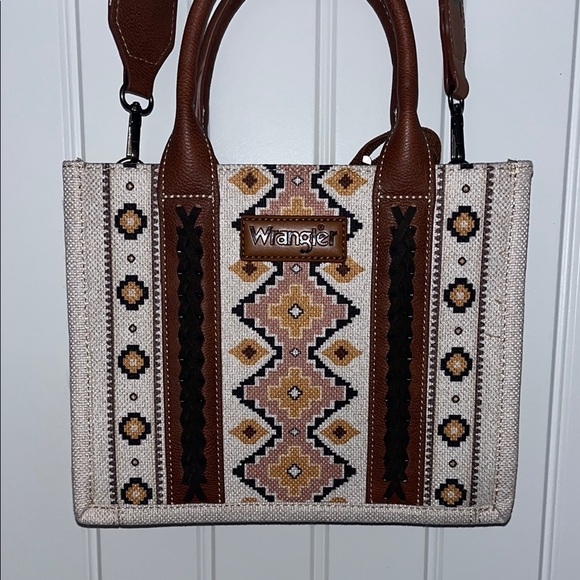 Wrangler Brown and Cream Women's Bag - Picture 1 of 4